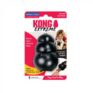 KONG Extreme Black Dog Toy | Ultra-Durable Power Chewer