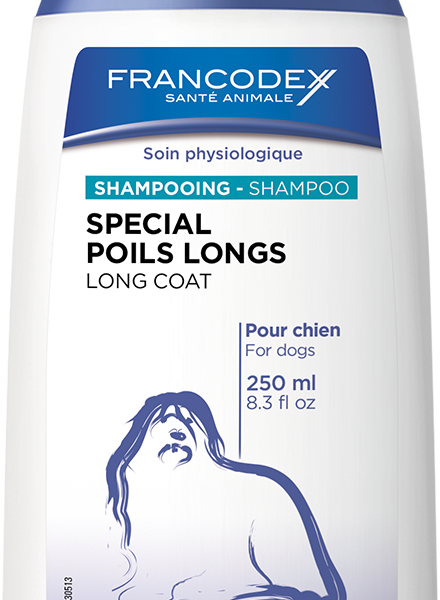 Francodex Long Hair Shampoo 250ml, The Dogs Stuff