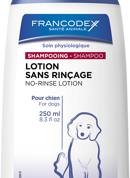 Francodex No Rinse Shampoo Lotion 250ml, The Dogs Stuff