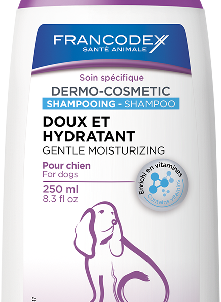 Francodex Gentle Moisturizing Shampoo 250ml, The Dogs Stuff