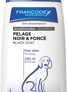 Francodex Black Coat Shampoo 250ml, The Dogs Stuff