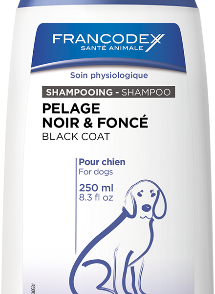 Francodex Black Coat Shampoo 250ml, The Dogs Stuff