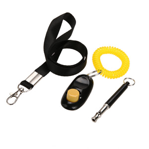 Dog Training Clicker Lanyard and Whistle Package, The Dogs Stuff